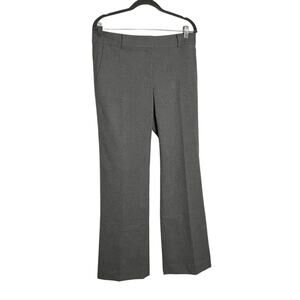 Ann Taylor Woman’s Gray Devin Fit Mid Rise Trouser Pants Size 6